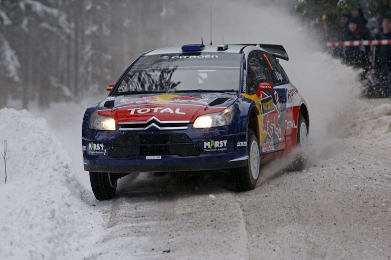 Ogier Citroen Rally Sweden 2010