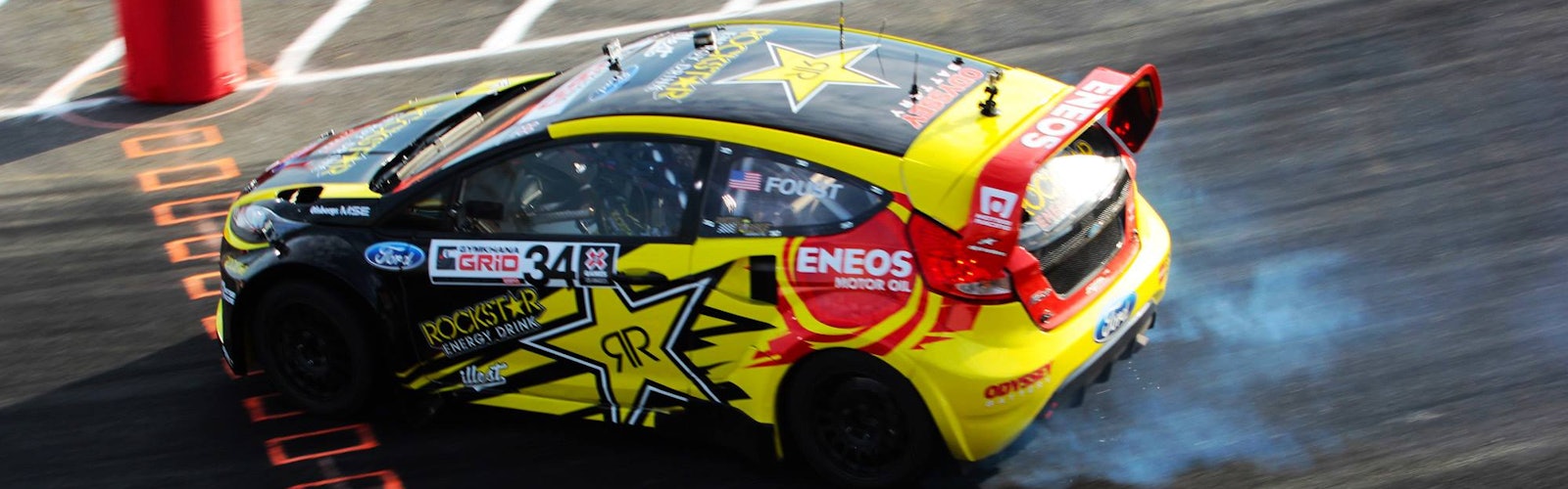 Tanner Foust, Ford Fiesta, 2013 X Games Los Angeles, Gymkhana