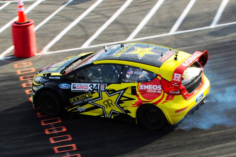 Tanner Foust, Ford Fiesta, 2013 X Games Los Angeles, Gymkhana