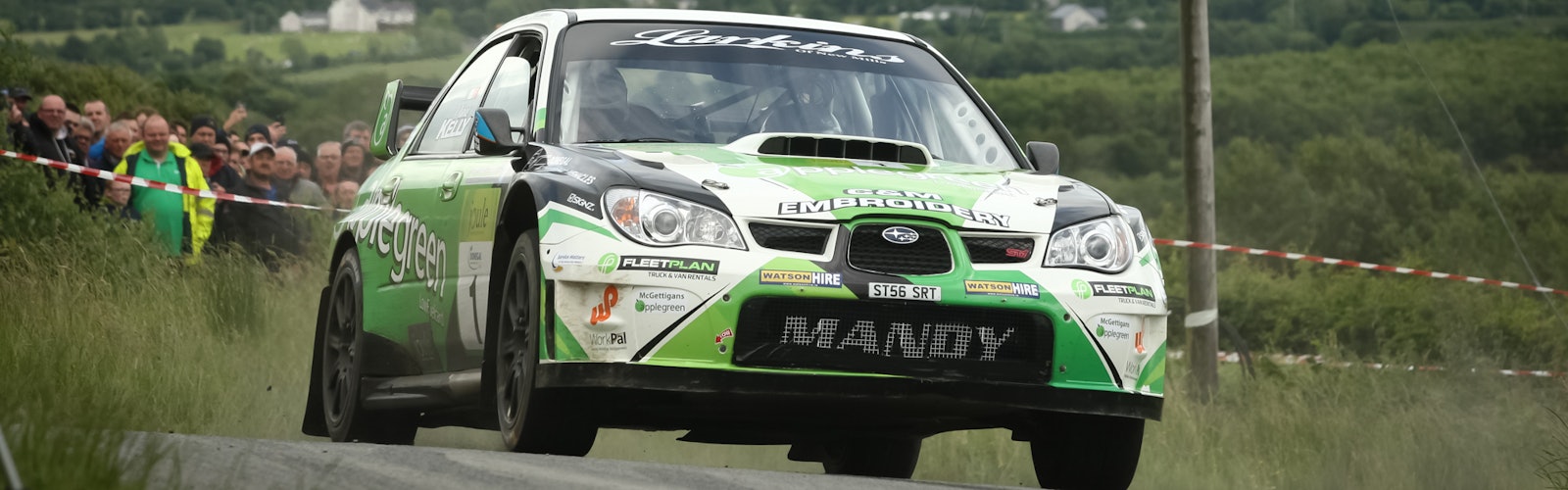Manus Kelly, Donegal Rally 2018, Subaru Impreza S12B WRC 2007