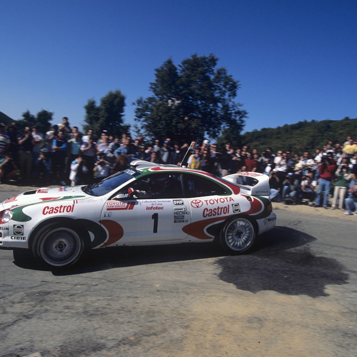 196432 1995, Tour de Corse, Auriol, Didier, Toyota Celica ST 205, Action