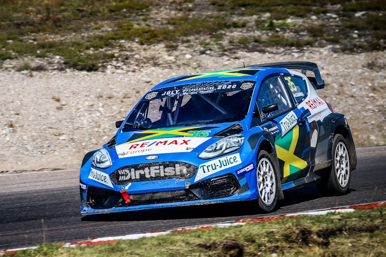 Fraser McConnell (Olsbergs MSE) – Ford Fiesta Mk8 – 2020 RallyX Nordic ‘All-Star’ Magic Weekend – Holjes