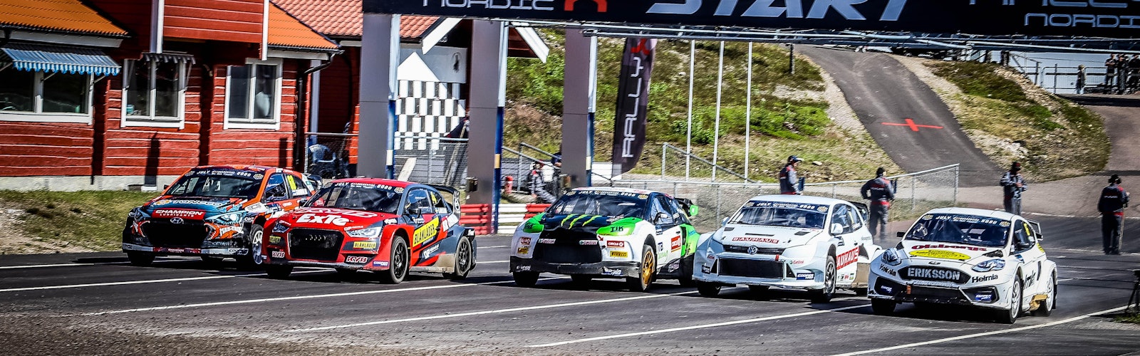 RallyX Nordic start