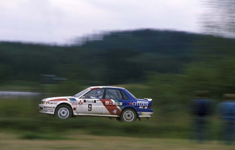 MCKLEIN-Mickael-Eriksson-Mitsubishi Galant-VR4-1989-Rally-Finland