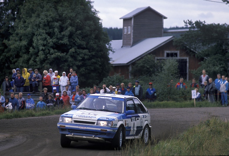 MCKLEIN-Timo-Salonen-Mazda-323-Turbo-1989-Rally-Finland