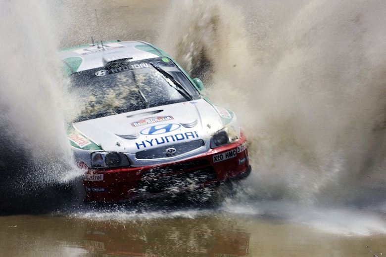 Alister McRae Hyundai WRC Australia 2000
