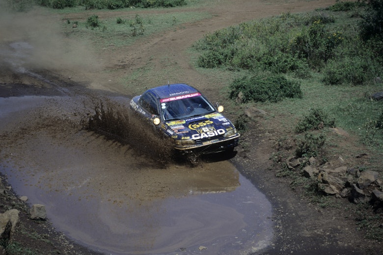 Richard Burns, Subaru Impreza Gr. N, 1995 Safari Rally