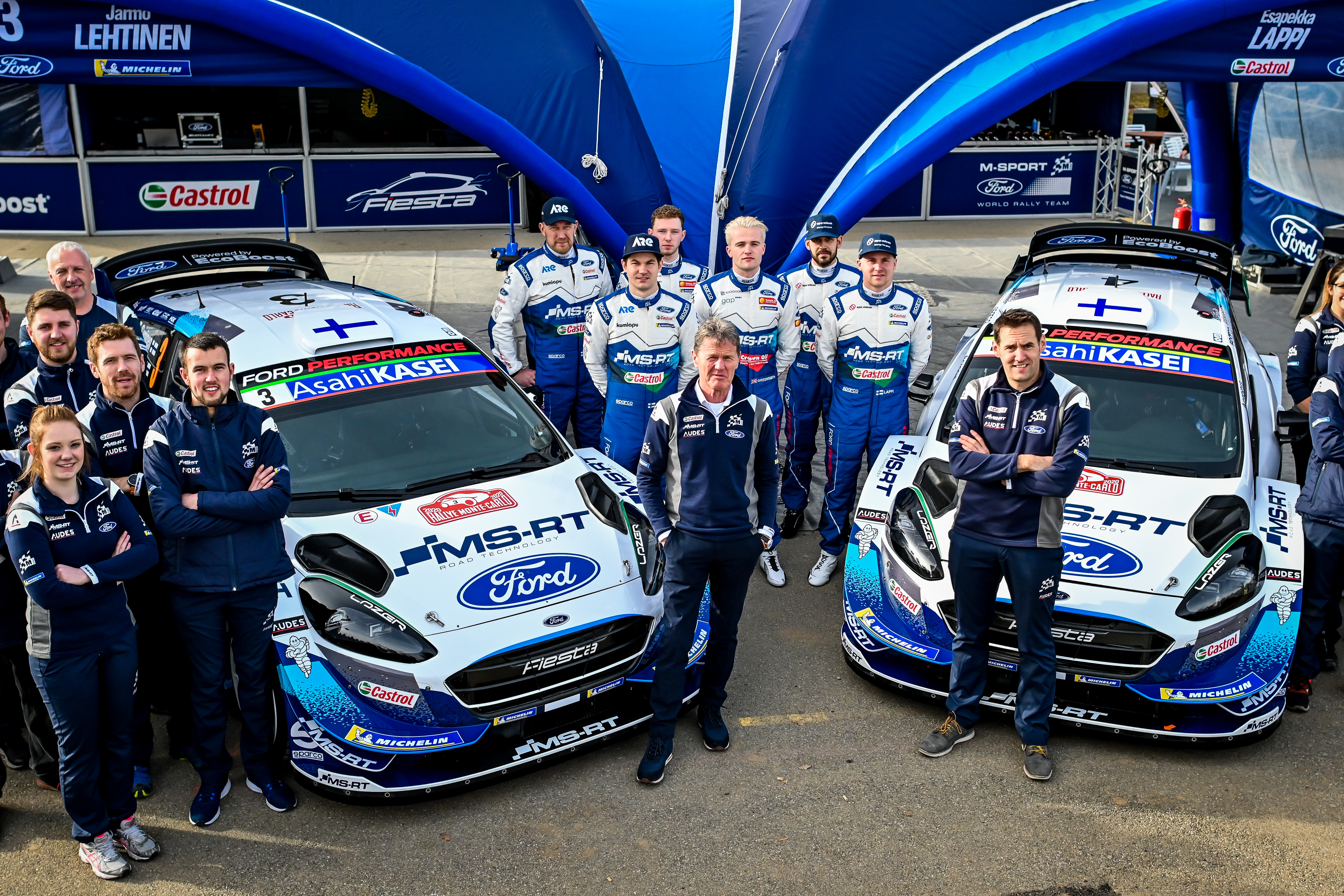 M-Sport World Rally Team 2020 Audes Team 3 in 1 Jacket 