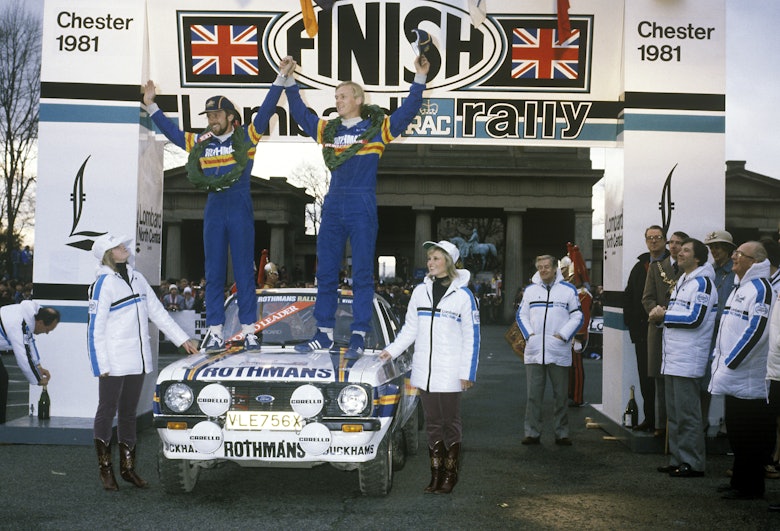 David Richards and Ari Vatanen win World Rally Championship 1981