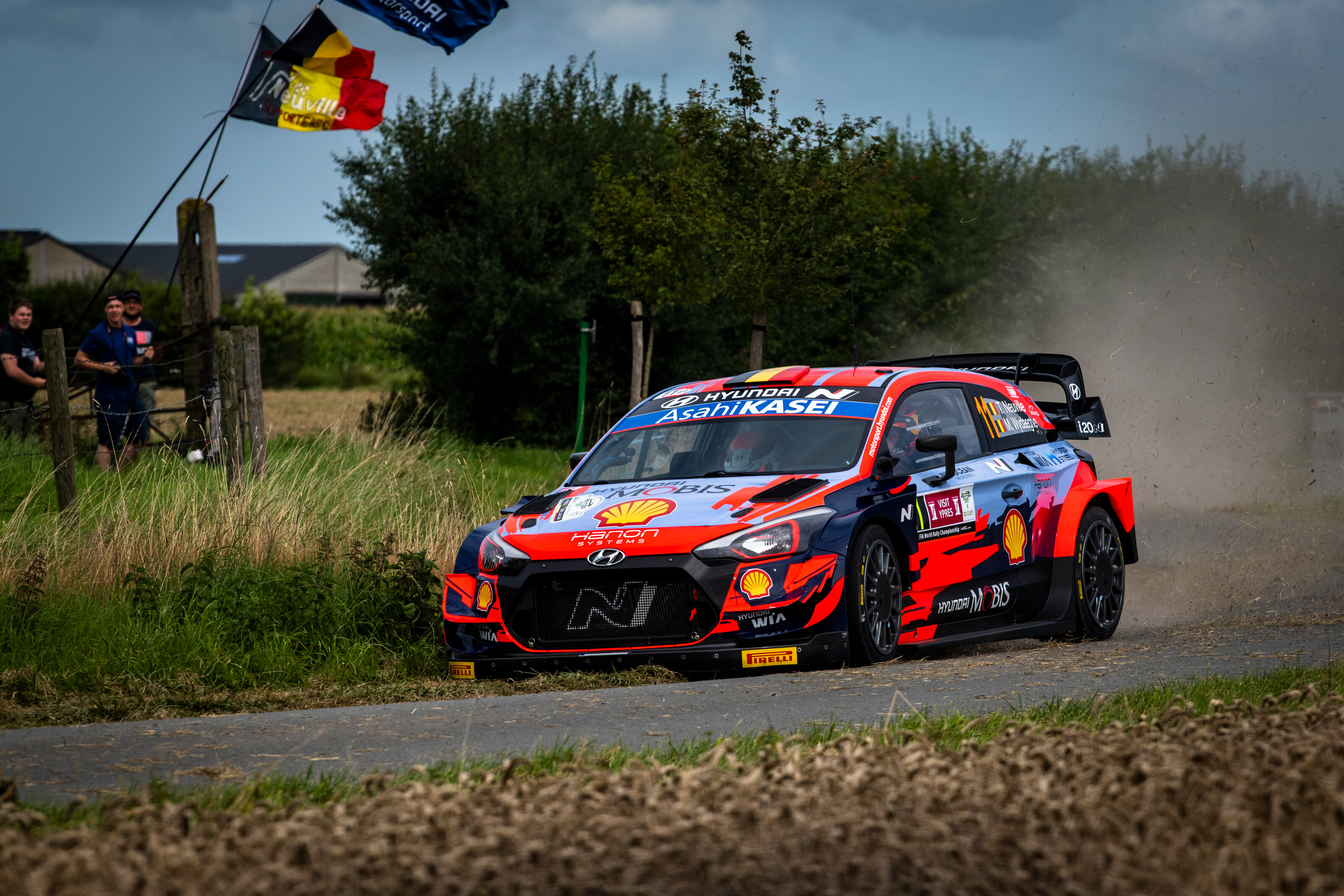 Ypres Rally Thierry Neuville takes fifth stage win of WRC round