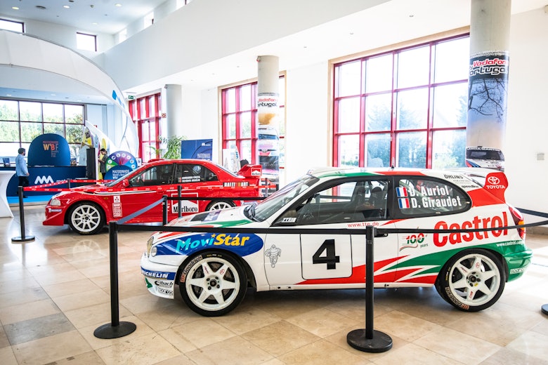 Historic WRC car