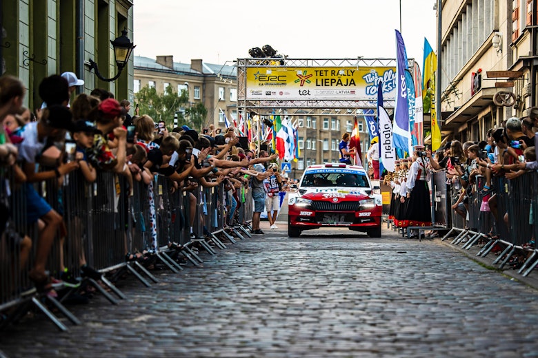FIA European Rally Championship 2022 Stop 5 - Liepaja, Latvia