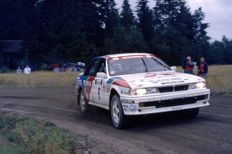 1000 Lakes Rally Jyvaskyla (FIN) 25-27 08 1989