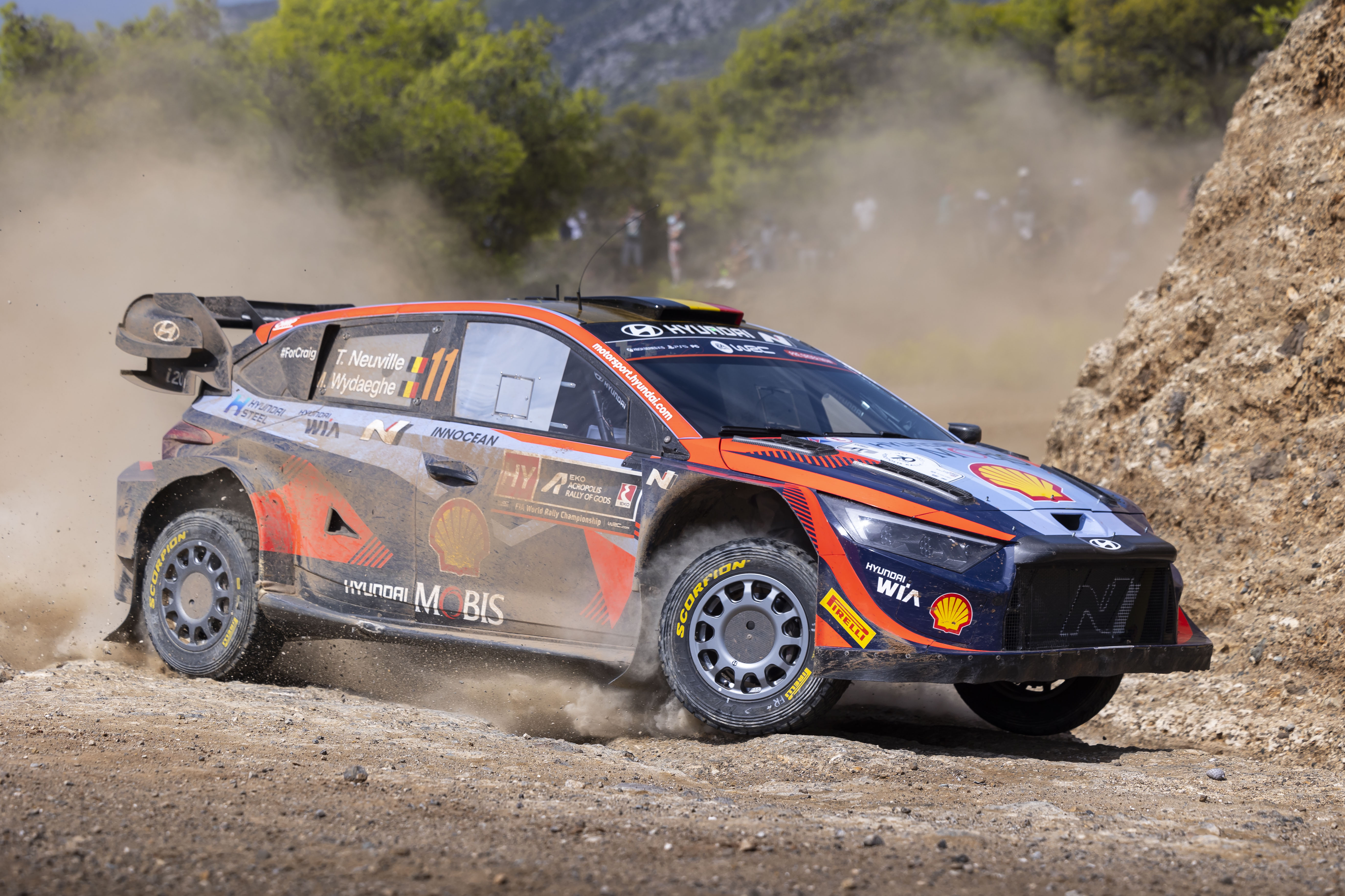 Neuville retires from Acropolis Rally lead DirtFish