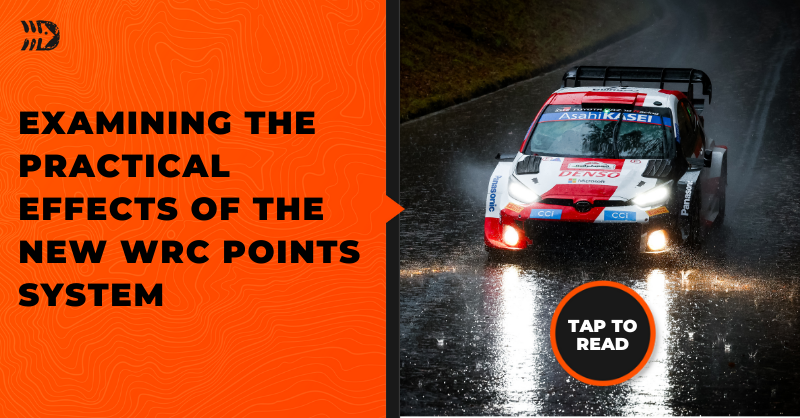 A new points scale for the WRC in 2024