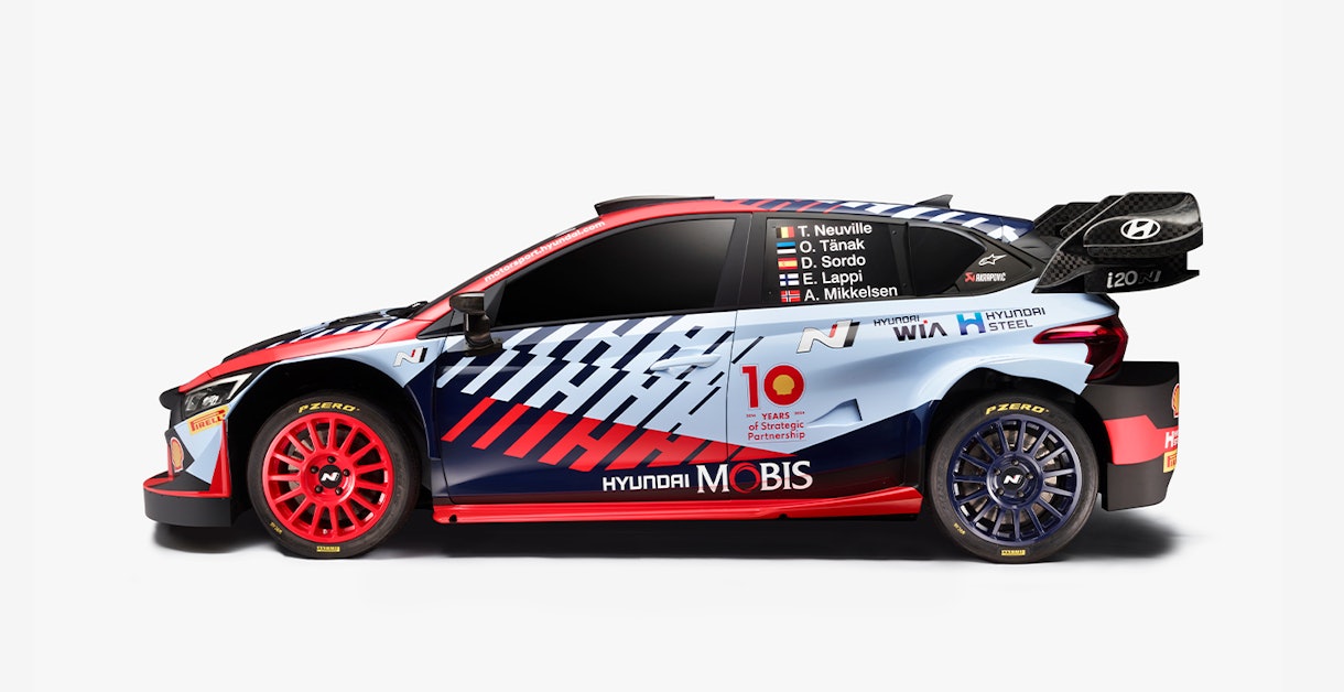 Hyundai unveils 2024 WRC livery DirtFish