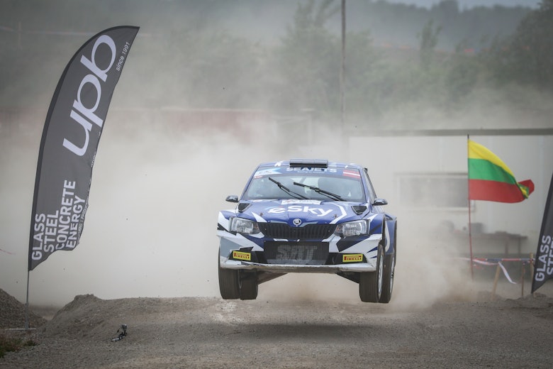 Lukasz Habaji ERC Rally Liepaja 2019