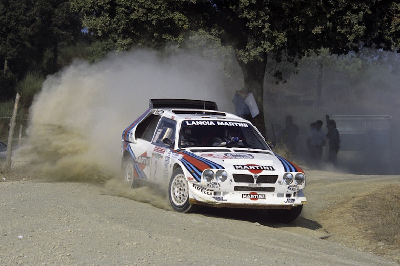 Markku Alén Lancia Sanremo Rally WRC 1986