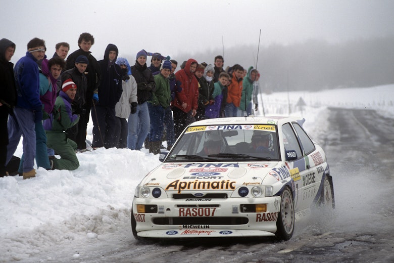 Francois Delecour Ford WRC Monte Carlo Rally 1995