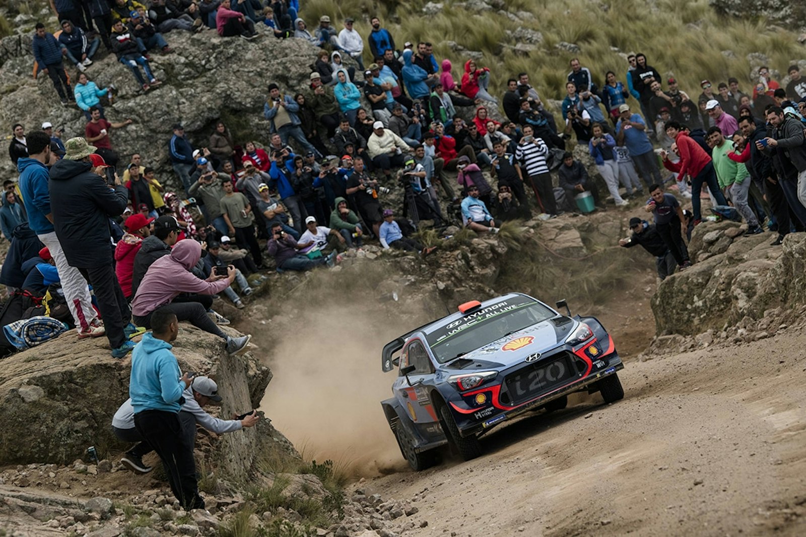 Dani Sordo (ESP) performs during FIA World Rally Championship 2018 in Cordoba, Argentina on 29.04.2018 // Jaanus Ree/Red Bull Content Pool // AP-1VGXMZ3912111 // Usage for editorial use only // Please go to www.redbullcontentpool.com for further information. //