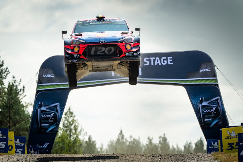 Thierry Neuville Hyundai WRC Rally Finland 2019