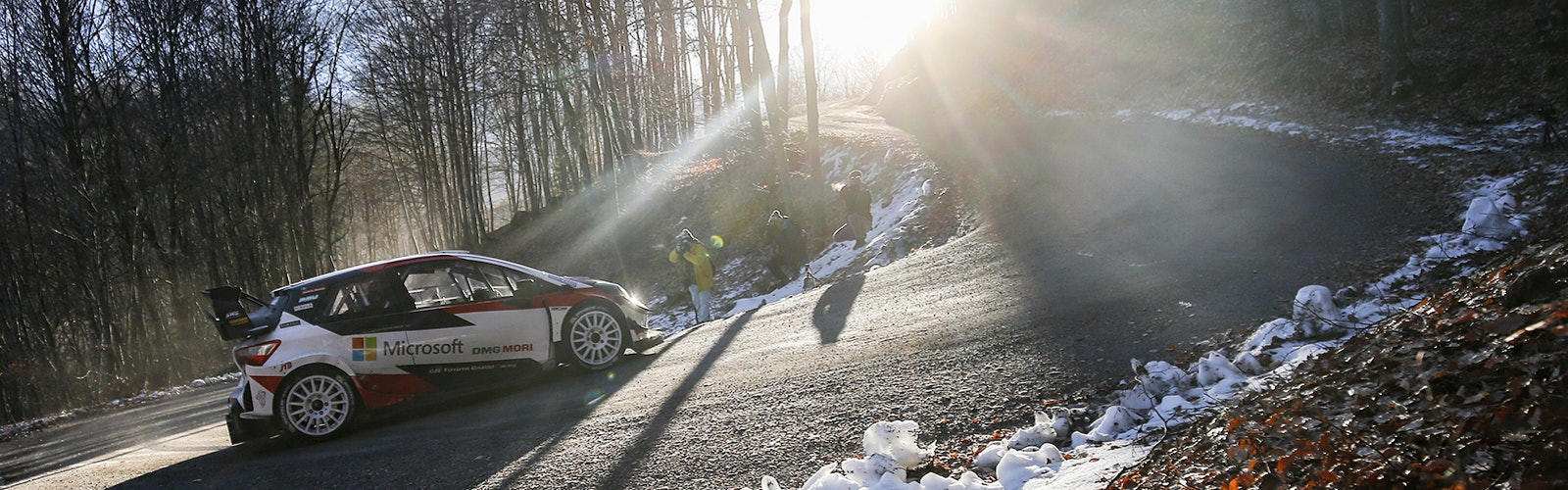 Sebastien Ogier Toyota WRC testing 2020