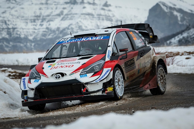 Elfyn Evans Toyota Monte Carlo Rally WRC 2020