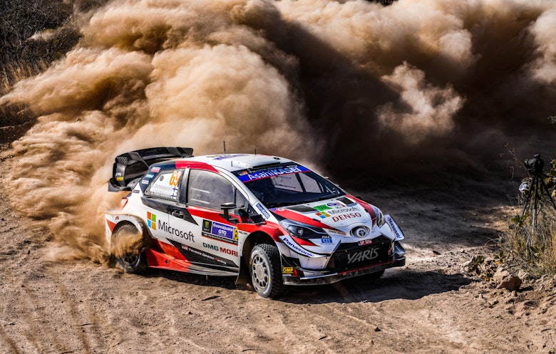 Sébastien Ogier Toyota WRC Rally México 2020