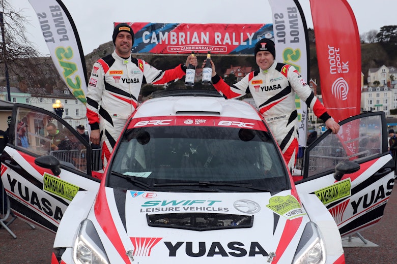 Matt Edwards wins Cambrian Rally British Rally Championship 2020