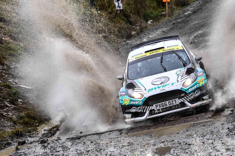 Edwards in 2018 (Rally GB)