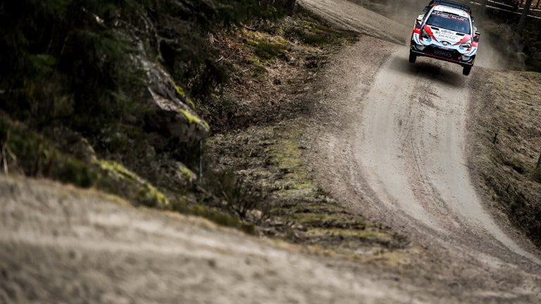 Elfyn Evans Toyota WRC Rally Sweden 2020