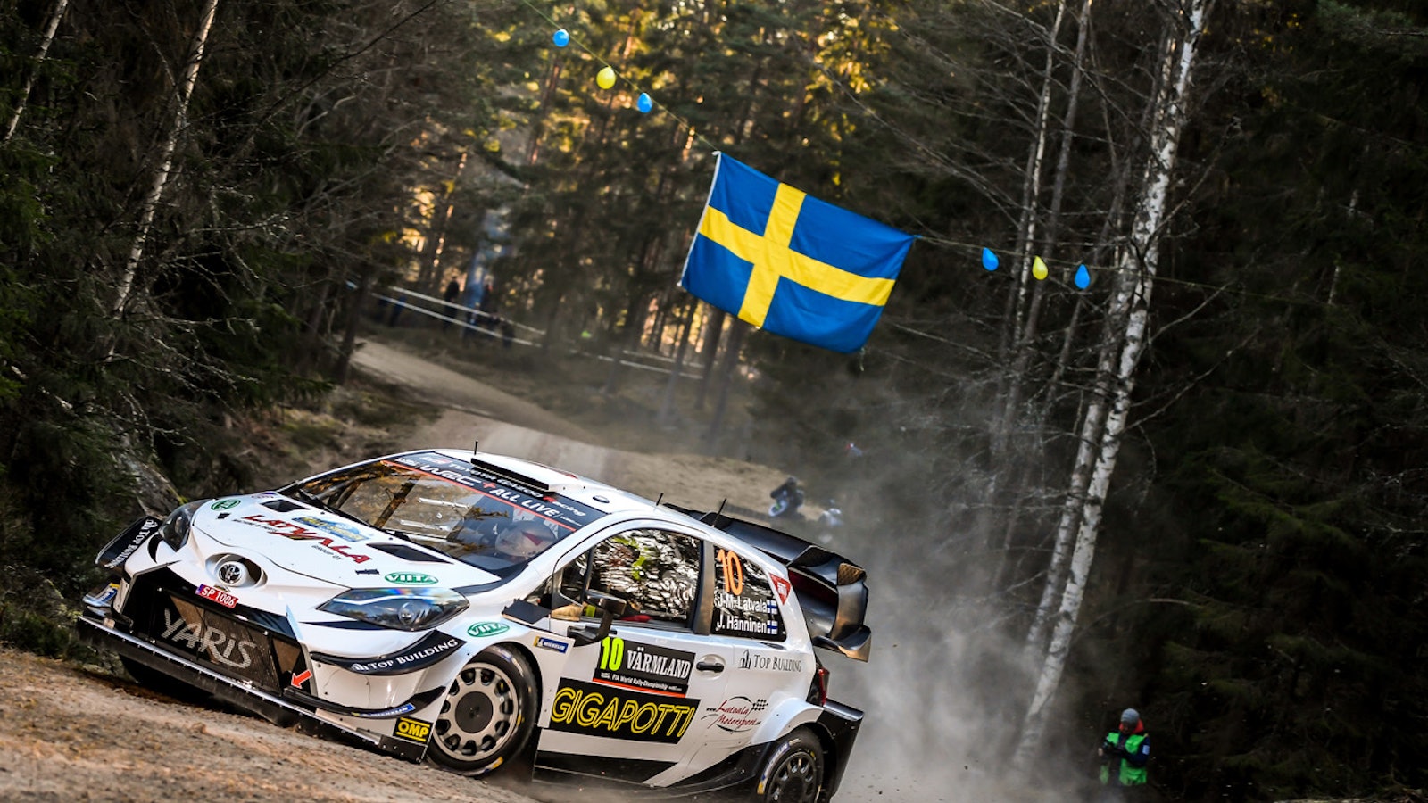 Jari-Matti Latvala Toyota WRC Rally Sweden 2020