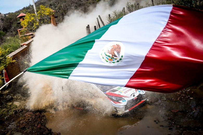 Evans Toyota Mexico WRC