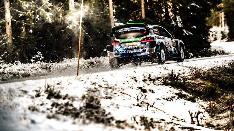 Teemu Suninen M-Sport Ford WRC Rally Sweden 2020