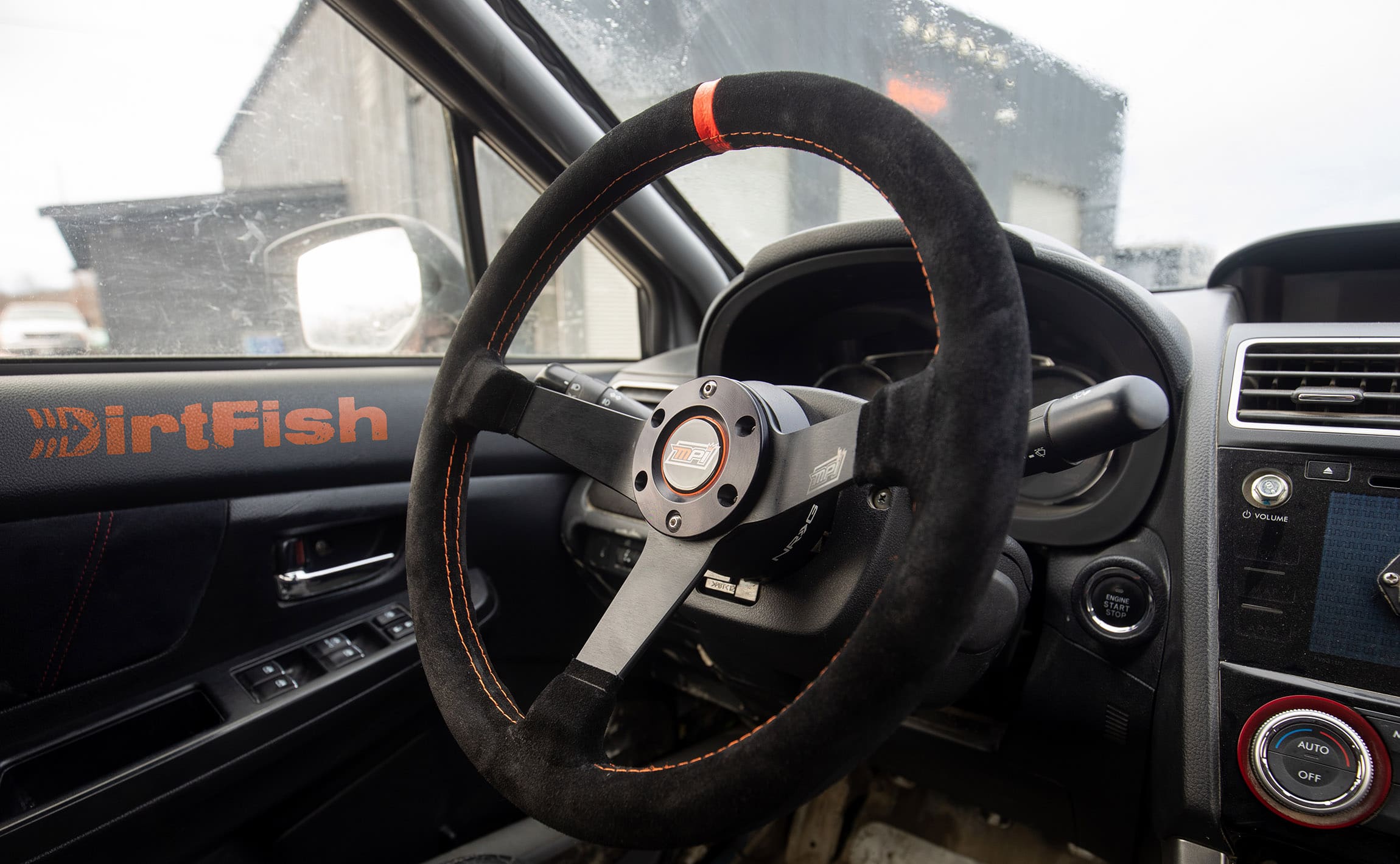 dirt rally steering wheel