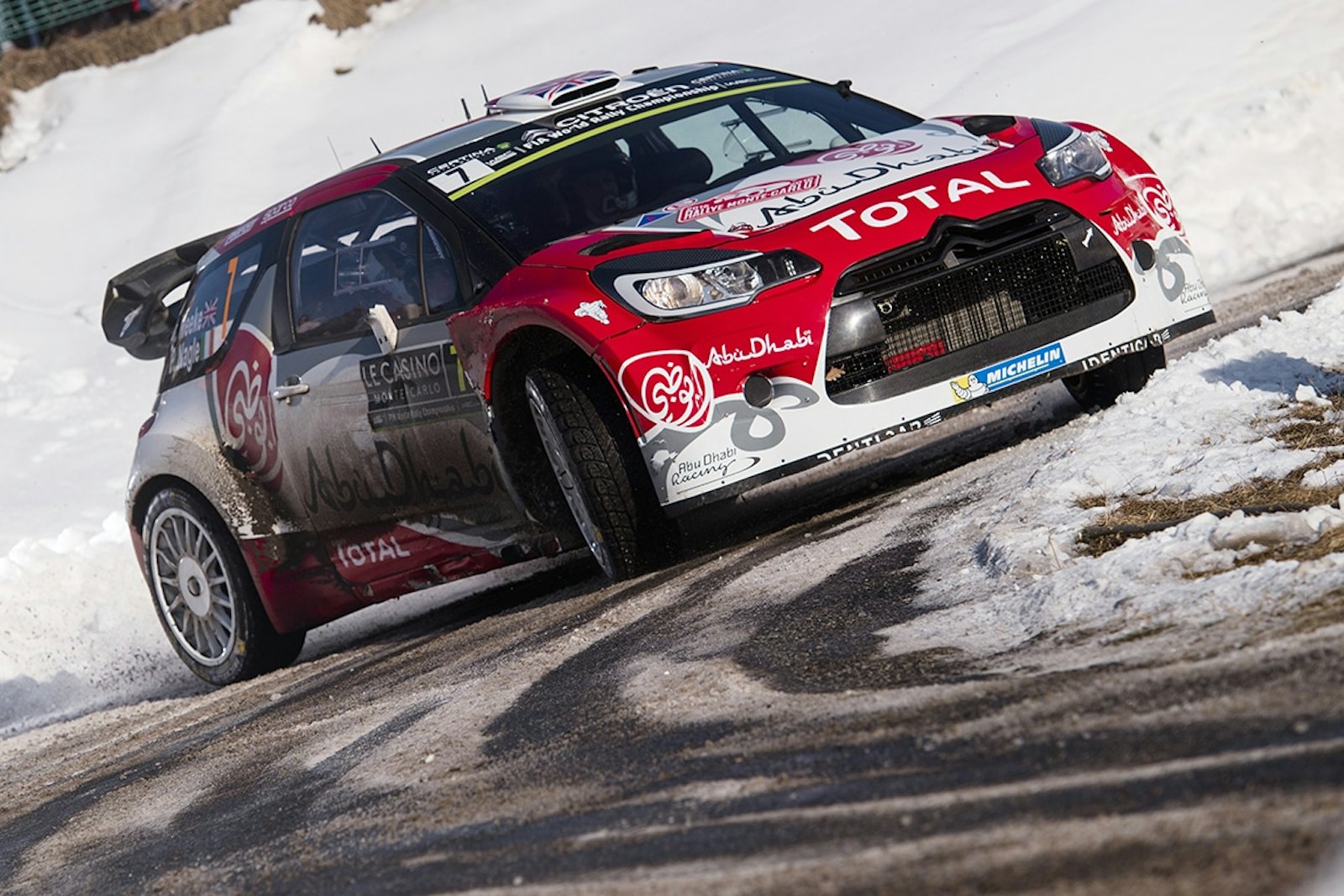 Kris Meeke (GBR) competes during the FIA World Rally Championship 2016 in Monte Carlo, Monaco on January 23, 2016 // Jaanus Ree/Red Bull Content Pool // P-20160124-00001 // Usage for editorial use only // Please go to www.redbullcontentpool.com for further information. //