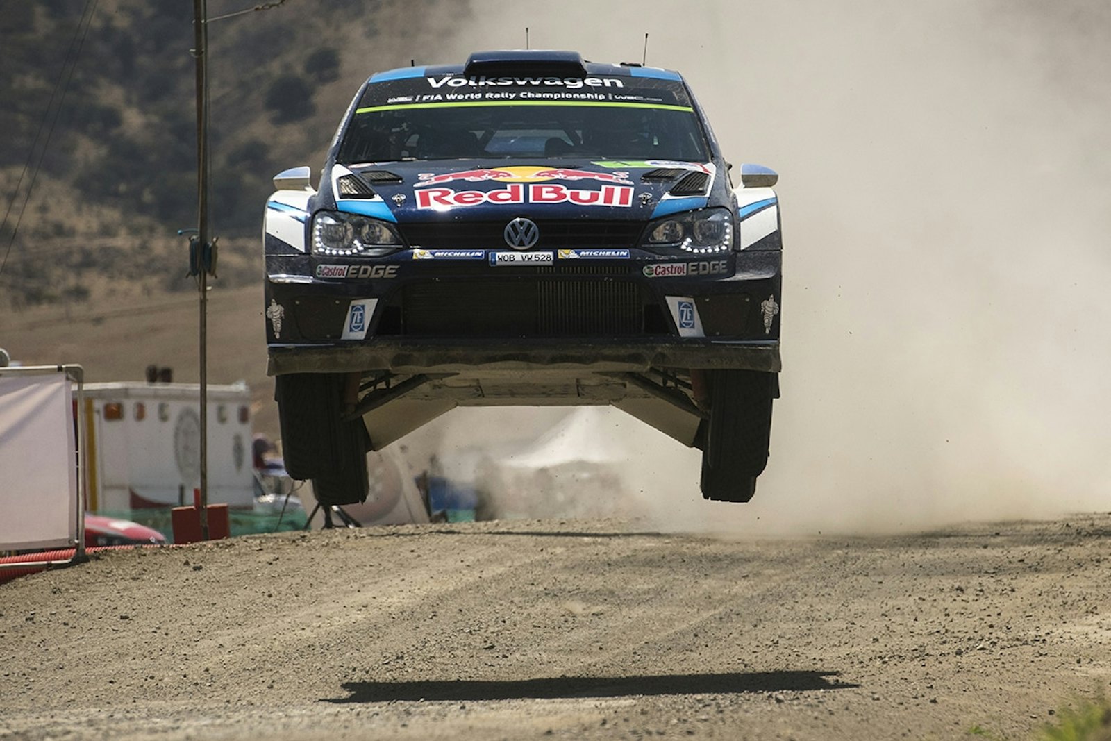 Sebastien Ogier (FRA) performs during the FIA World Rally Championship Mexico 2016 in Leon, Mexico on March 6, 2016 // Jaanus Ree/Red Bull Content Pool // P-20160306-00266 // Usage for editorial use only // Please go to www.redbullcontentpool.com for further information. //