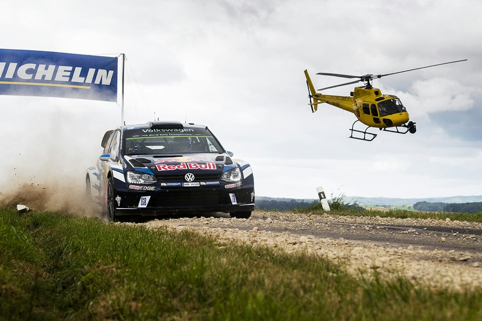 Sebastien Ogier (FRA) performs during the FIA World Rally Championship 2016 Germany in Trier, Germany on August 21, 2016 // Jaanus Ree/Red Bull Content Pool // P-20160821-00303 // Usage for editorial use only // Please go to www.redbullcontentpool.com for further information. //