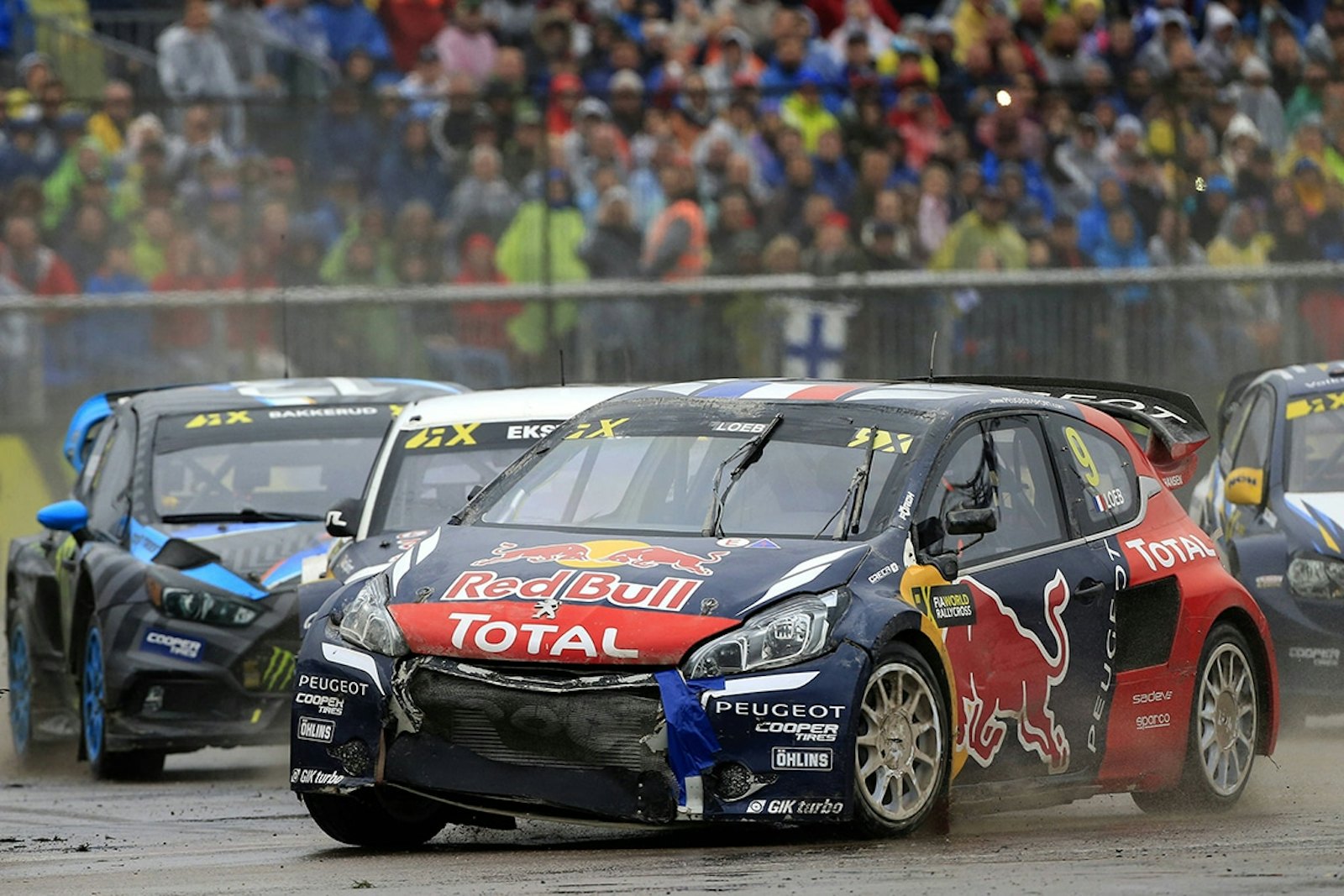 Sebastien Loeb performs at the FIA World RallyCross Championship Riga Circuit in Latvia on the 2 October 2016  // @World / Red Bull Content Pool // P-20161002-01879 // Usage for editorial use only // Please go to www.redbullcontentpool.com for further information. //