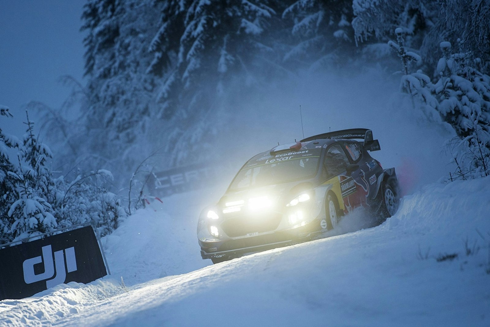 Sebastien Ogier (FRA) competes during the FIA World Rally Championship 2017 in Torsby, Sweden on February 10, 2017 // Jaanus Ree/Red Bull Content Pool // P-20170210-02842 // Usage for editorial use only // Please go to www.redbullcontentpool.com for further information. //