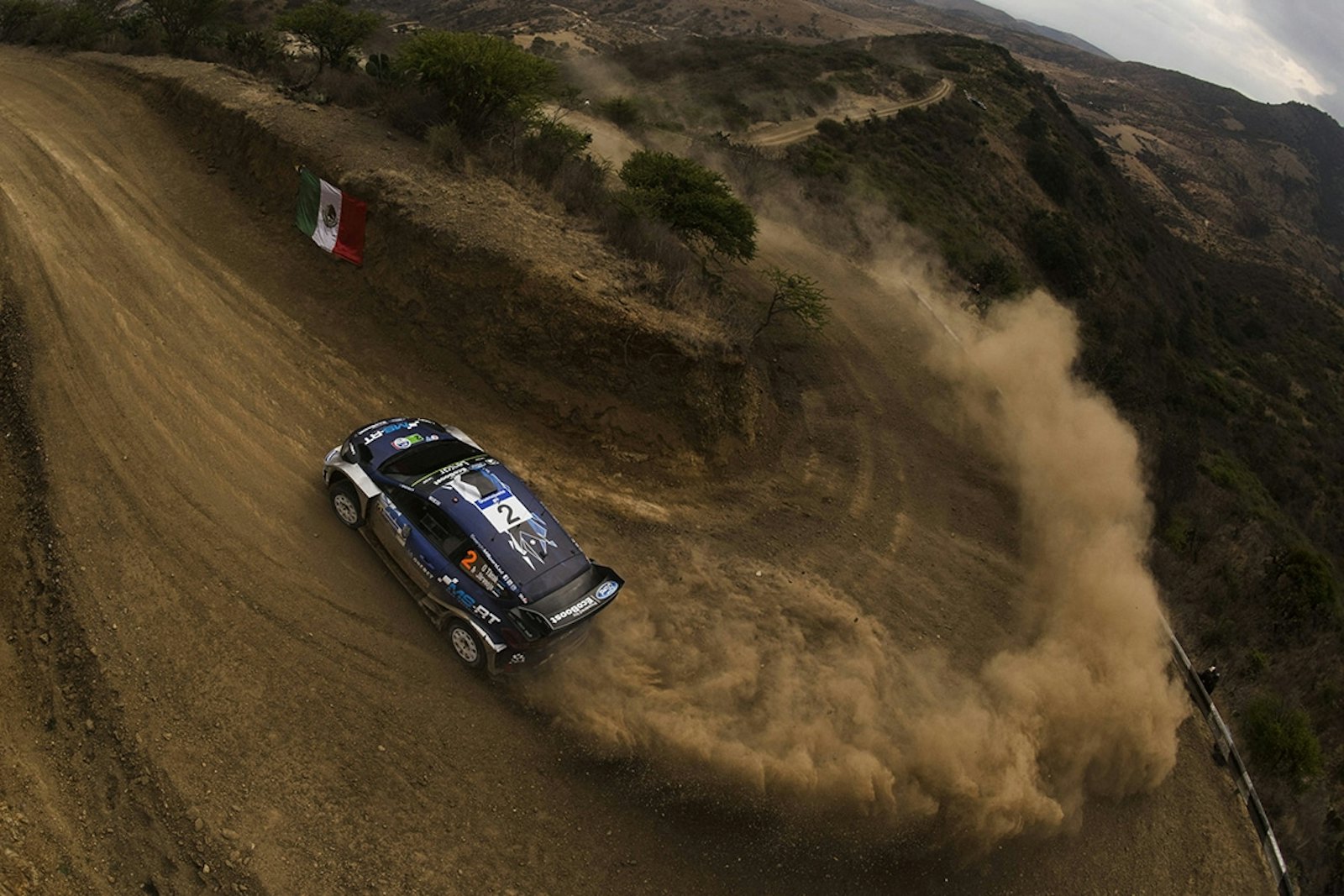 Ott Tanak (EST) performs during the FIA World Rally Championship 2017 in Leon, Mexico on March 11, 2017 // Jaanus Ree/Red Bull Content Pool // P-20170312-00111 // Usage for editorial use only // Please go to www.redbullcontentpool.com for further information. //