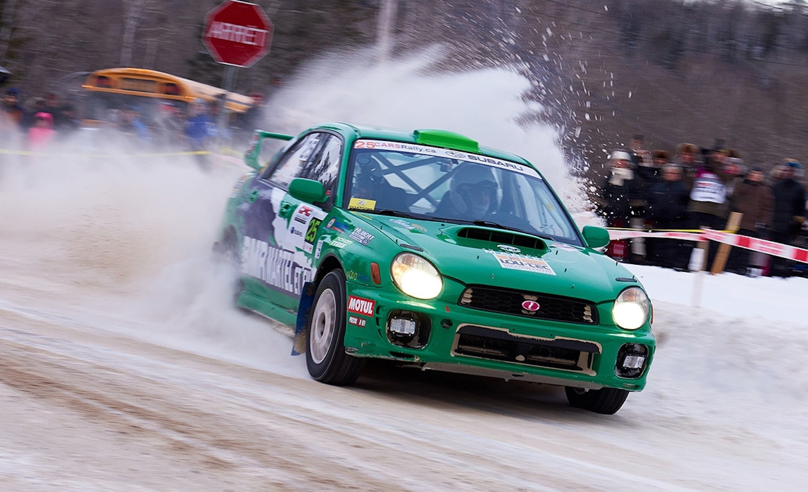 Canada is looking to bring the World Rally Championship to it’s snowy stages.