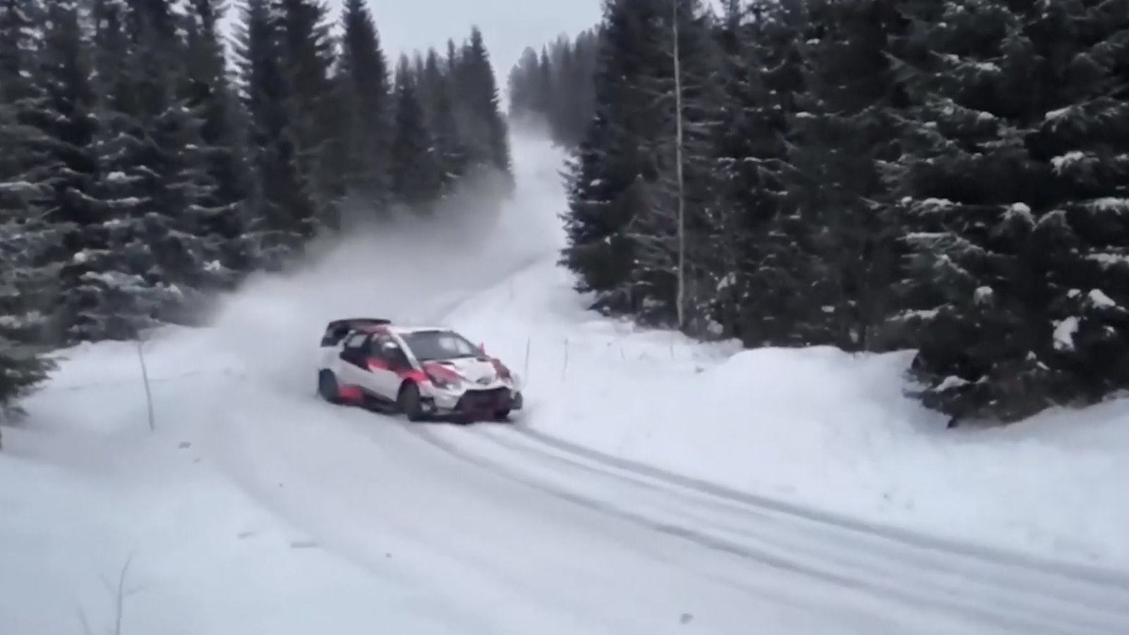 Jari-Matti Latvala Toyota test Sweden WRC 2020