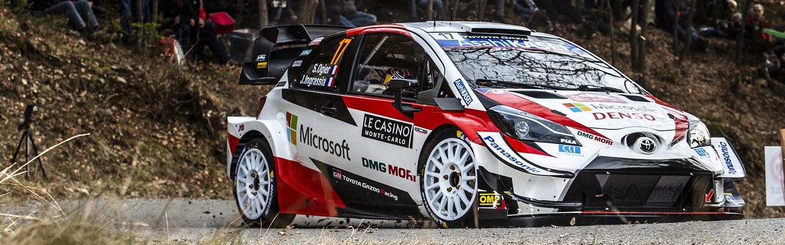 Sebastien Ogier Toyota WRC Monte Carlo Rally 2020