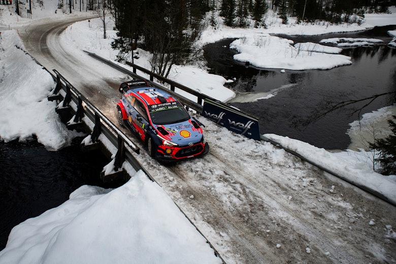 Thierry Neuville Hyundai WRC Rally Sweden 2019