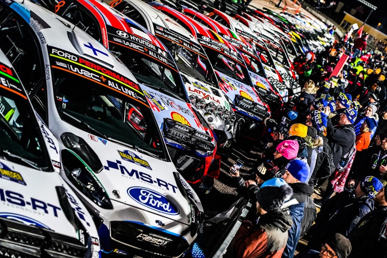 WRC cars